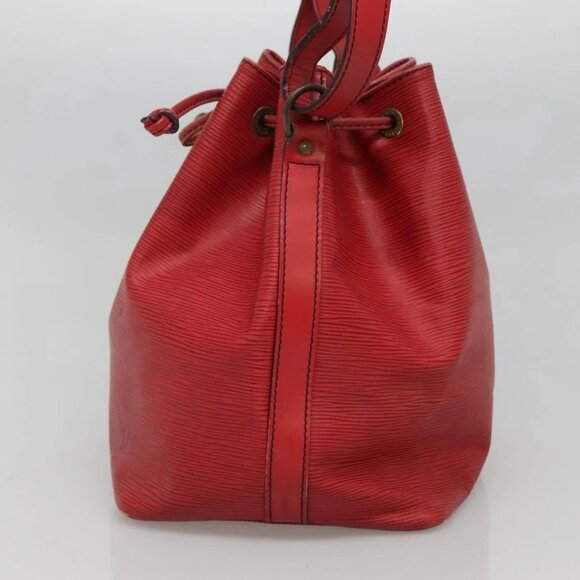 LOUIS VUITTON Epi Petit Noe Shoulder Bag Red - Picture 4 of 15